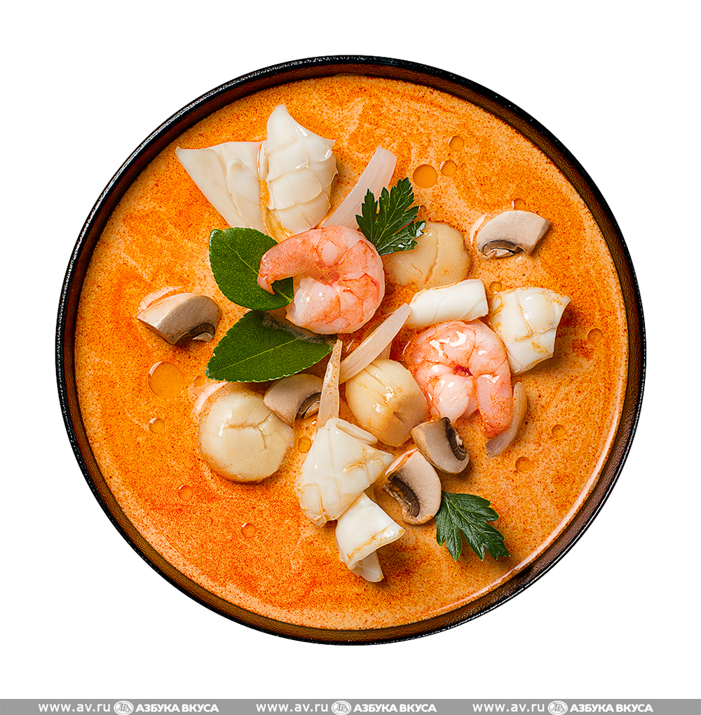 Набор суп Том Ям с морепродуктами, 190 г.